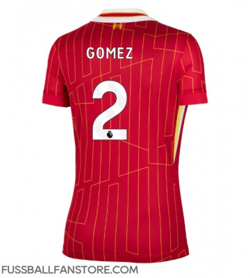 Liverpool Joe Gomez #2 Replik Heimtrikot Damen 2024-25 Kurzarm